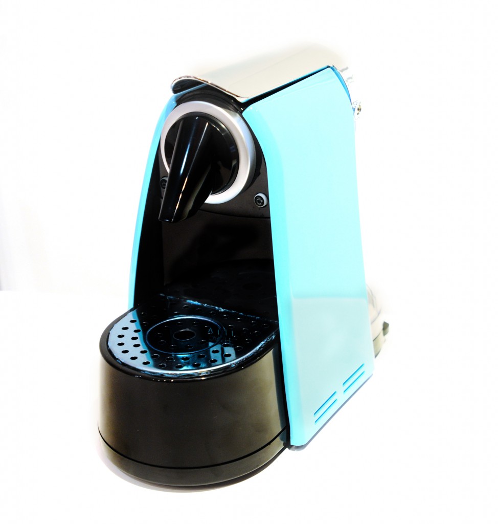 Blue Coffee Machine